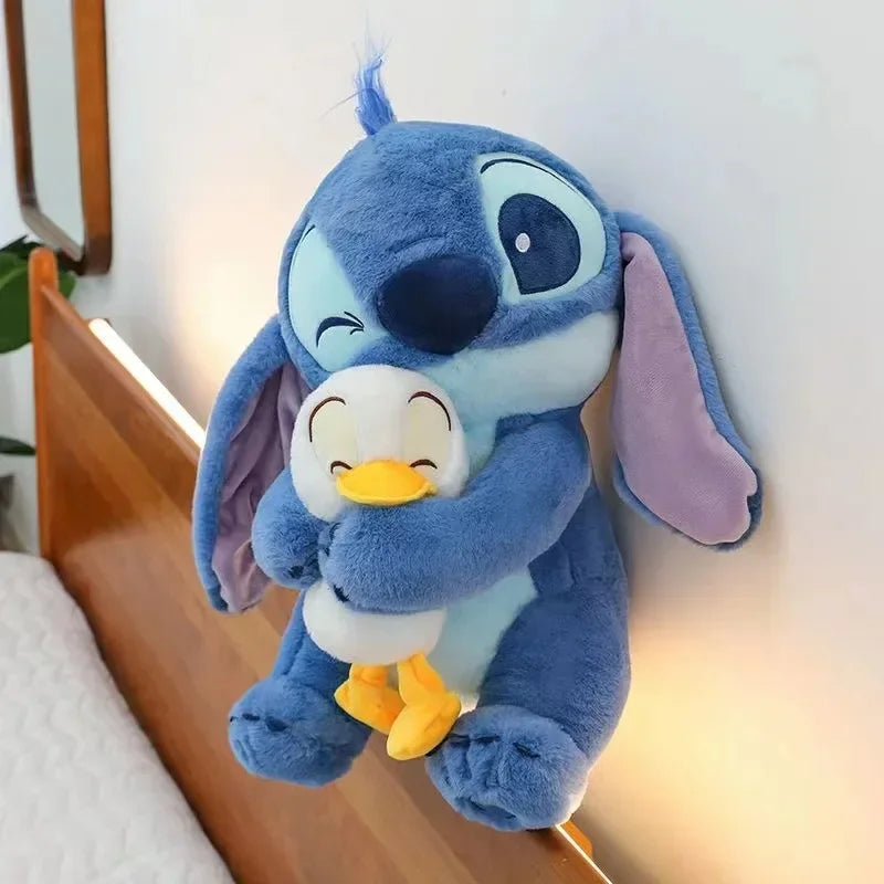 Peluche Stitch et Canard