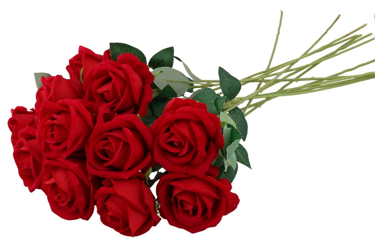 Bouquet de 12 Roses Rouges ❤️