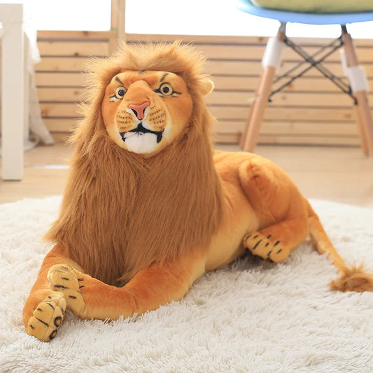 Peluche Lion Réaliste XXL