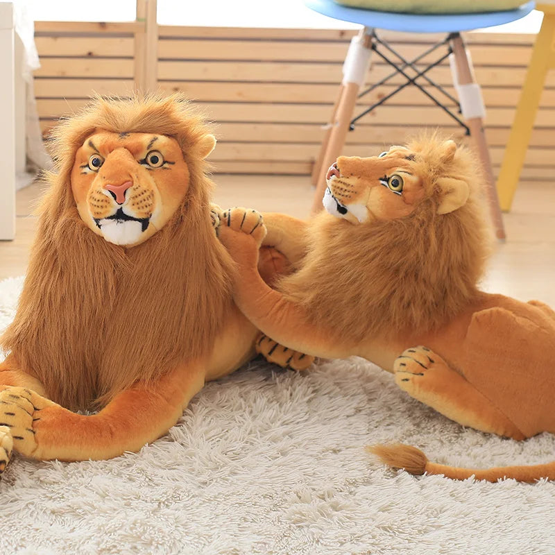 XXL Realistic Lion Plush