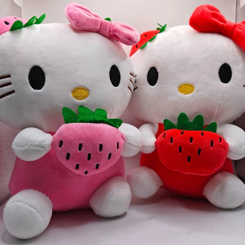 🍓 Hello Kitty Fraise 22cm