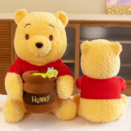 Peluche Winnie l’Ourson avec Pot de Miel