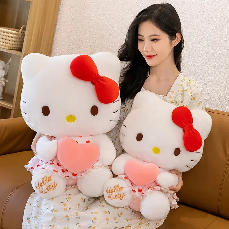 Peluche Hello Kitty Cœur d’Amour