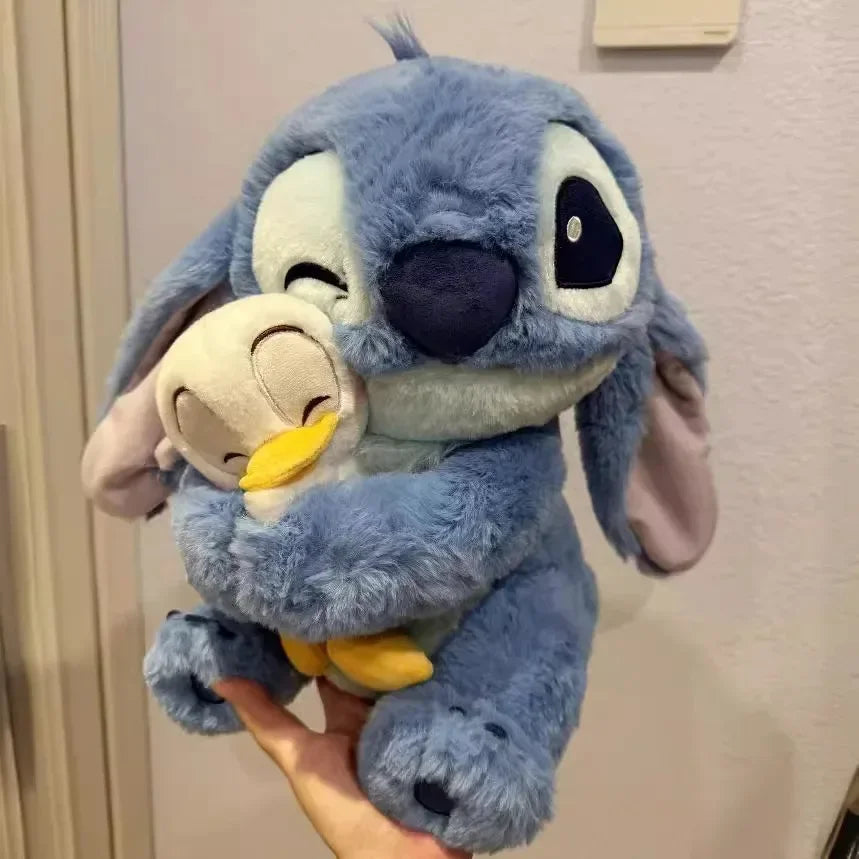 Peluche Stitch et Canard