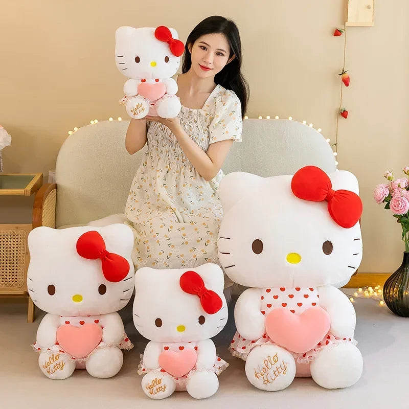 Peluche Hello Kitty Cœur d’Amour