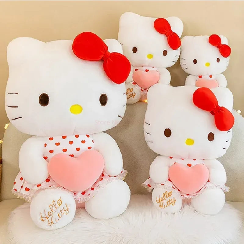 Peluche Hello Kitty Cœur d’Amour