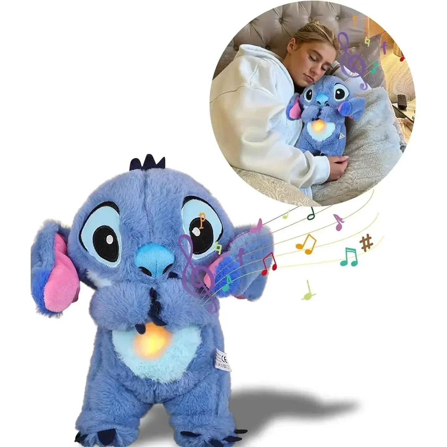 Peluche Stitch respirante