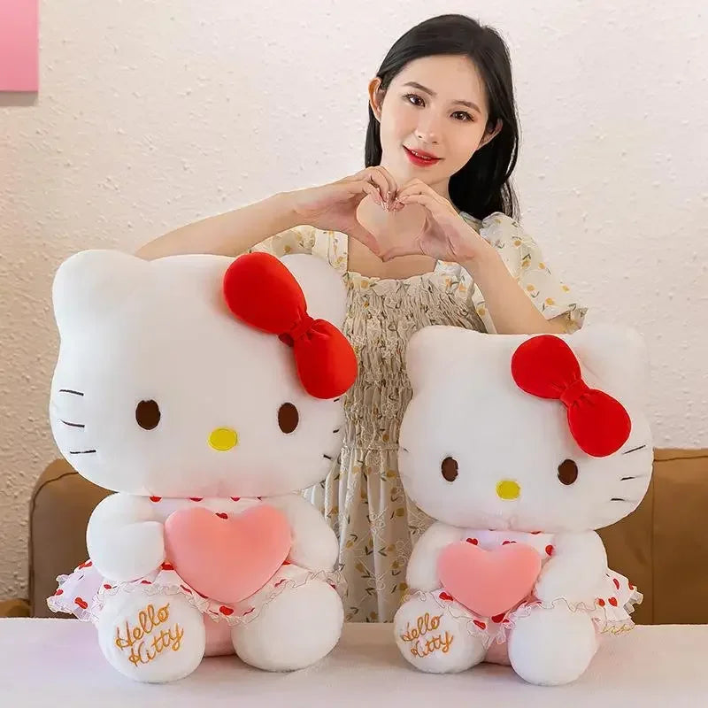 Peluche Hello Kitty Cœur d’Amour